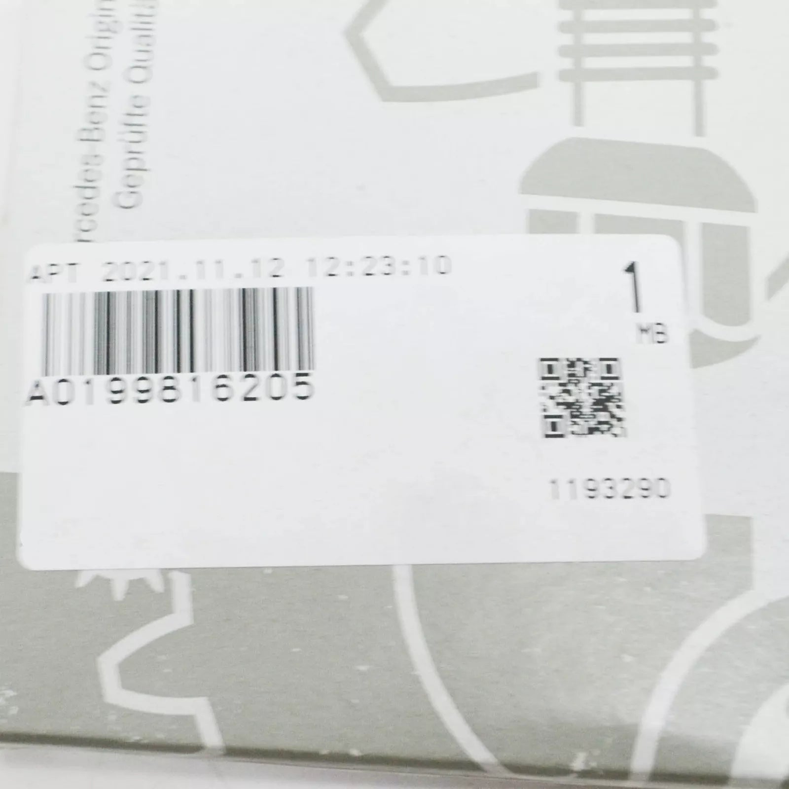 NEW MB SPRINTER 906 REAR AXLE FRONT PINION BEARING A0199816205