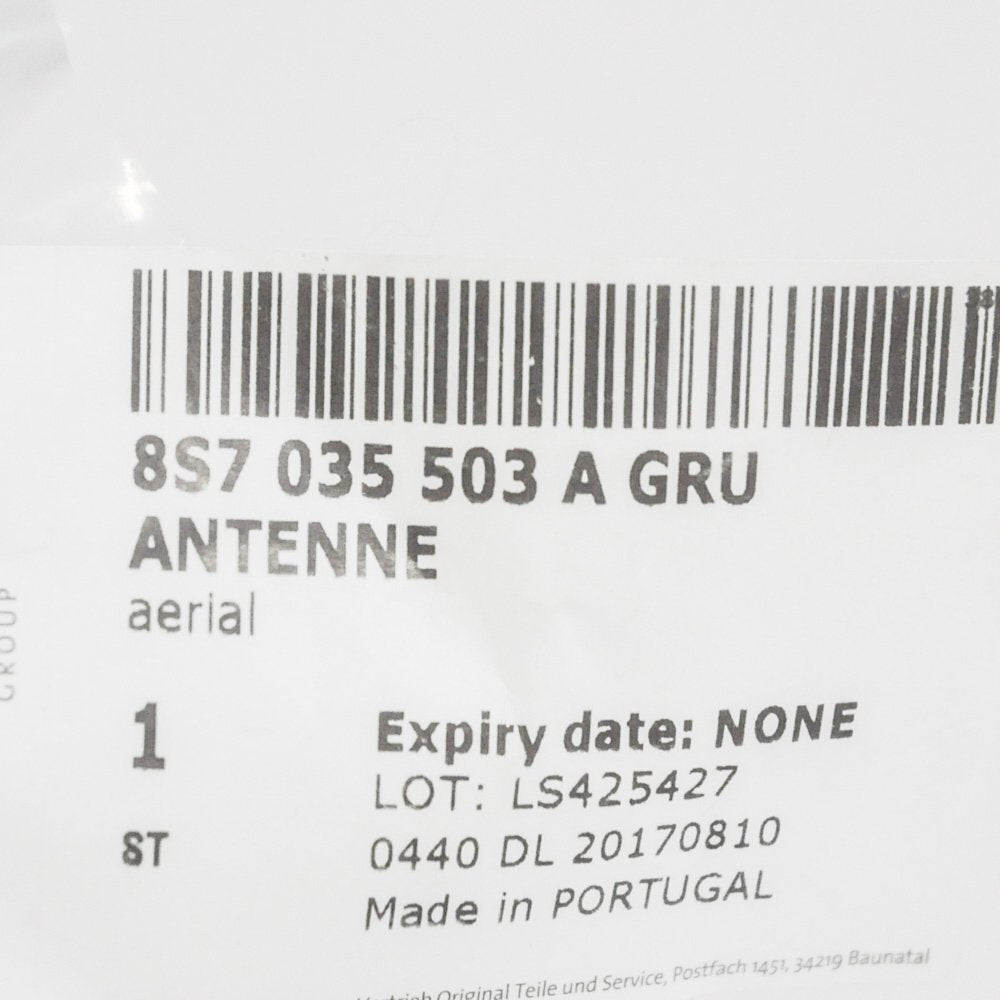 new audi a3 8v cabrio antenna 8s7035503agru 2015 original