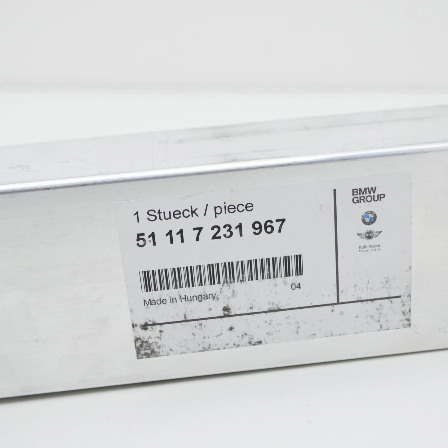 NEW BMW 6 F06 FRONT BUMPER LEFT DEFORMATION ELEMENT 51117231967 2016 ORIGINAL