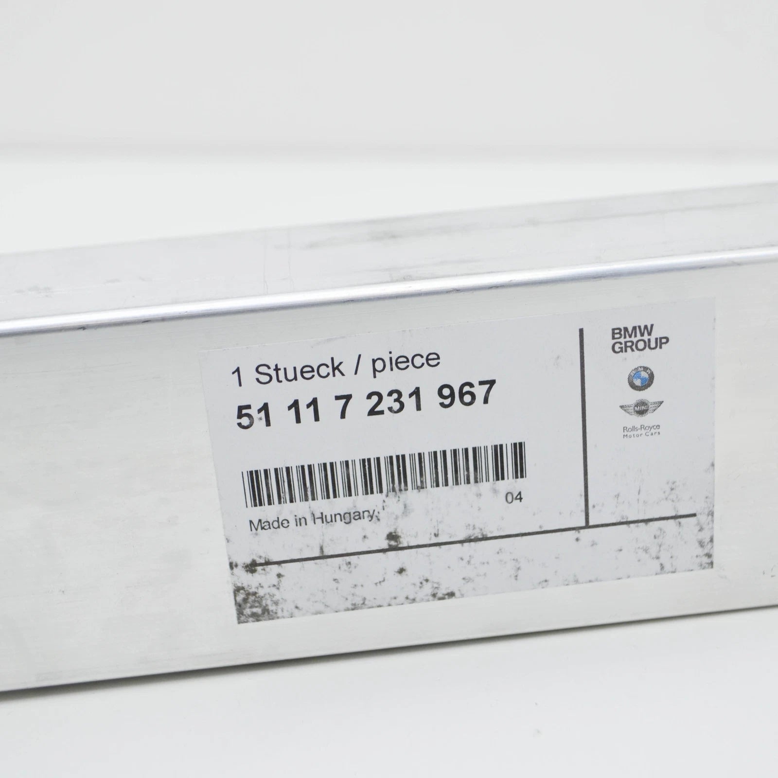 NEW BMW 6 F06 FRONT BUMPER LEFT DEFORMATION ELEMENT 51117231967 2016 ORIGINAL