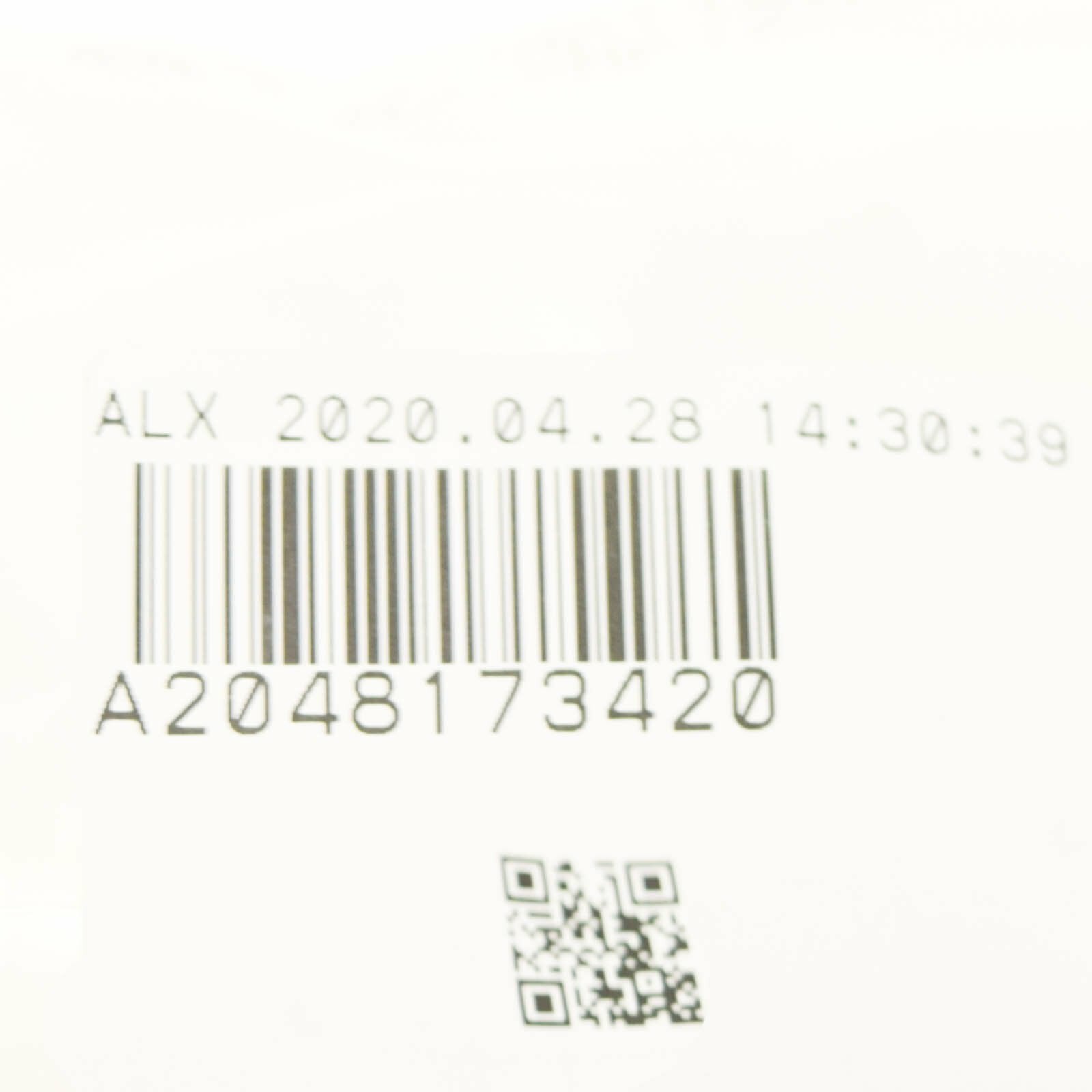 new mb cla c117 xenon light high voltage warning label a2048173420 original