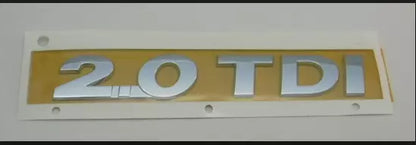 NEW VW GOLF VII BA5 REAR TRUNK BOOT LID EMBLEM BADGE 5G0853675G 2ZZ