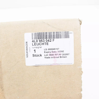 NEW AUDI Q7 4L FRONT RIGHT LED TURN INDICATOR SIGNAL 4L0953042F ORIGINAL