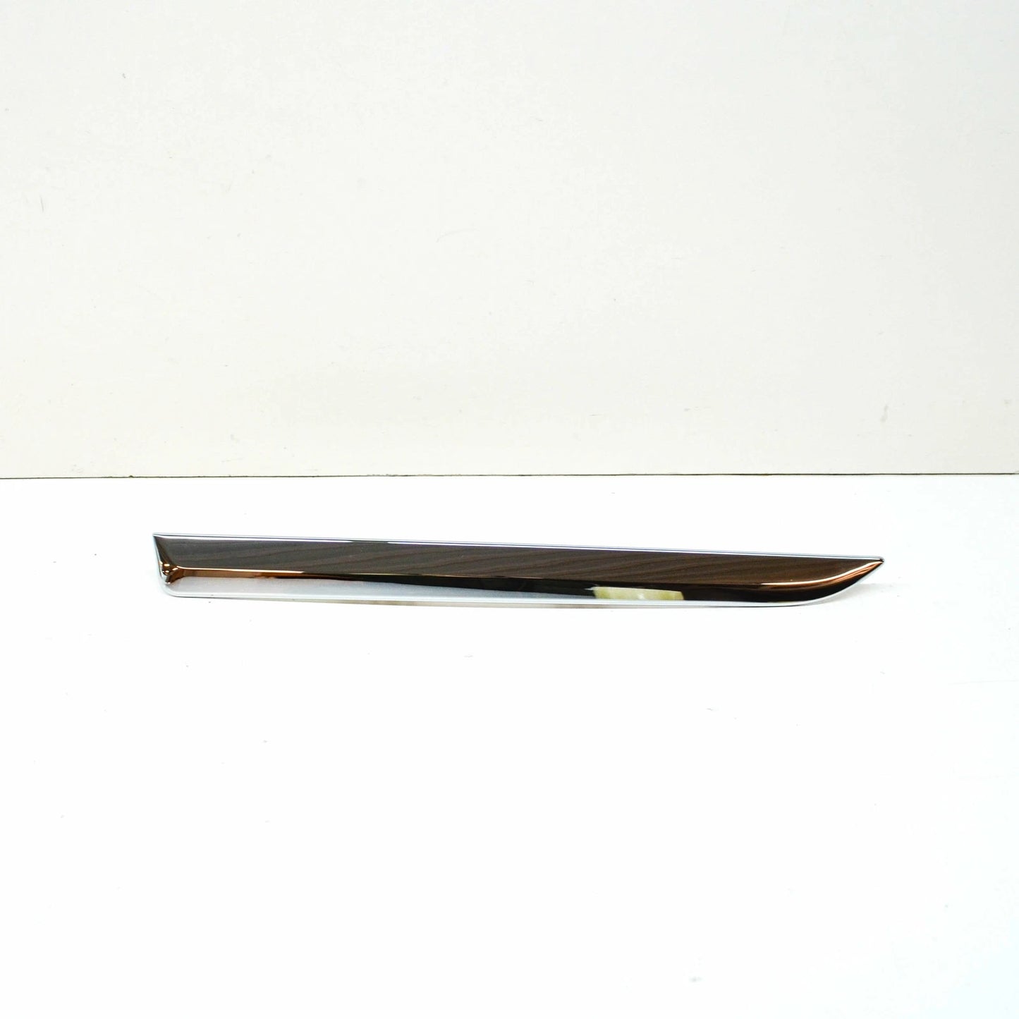 NEW BMW 7 G11 G12 M CHROME REAR LEFT BUMPER MOLDING TRIM 51128076423 ORIGINAL