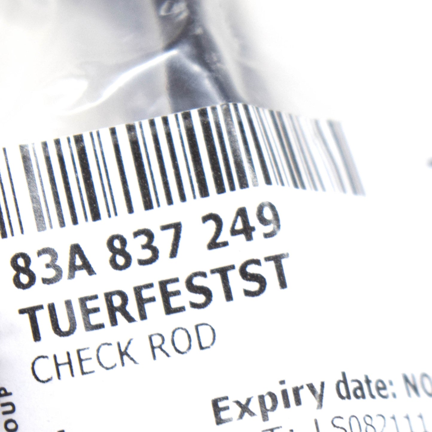 NEW AUDI Q3 F3 FRONT DOOR CHECK STRAP 83A837249 ORIGINAL