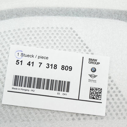 NEW BMW 5 F10 FRONT LEFT DOOR LOUDSPEAKER COVER 7318809 51417318809 ORIGINAL