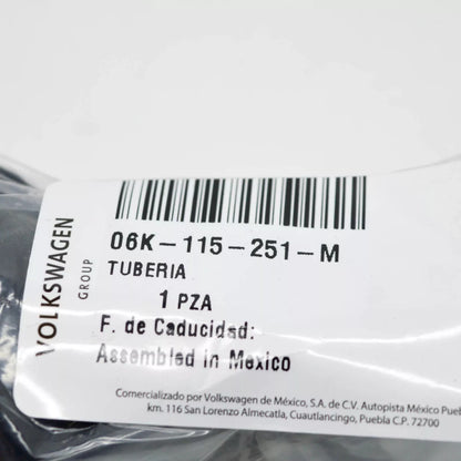 NEW VOLKSWAGEN TIGUAN AD OIL PUMP SUCTION LINE 06K115251M