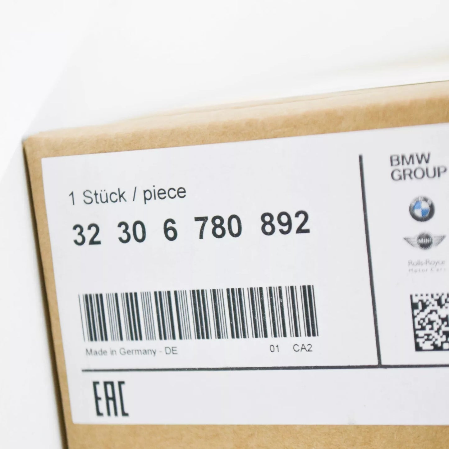 NEW BMW 5 E60 STEERING SHAFT 32306780892 6780892 ORIGINAL