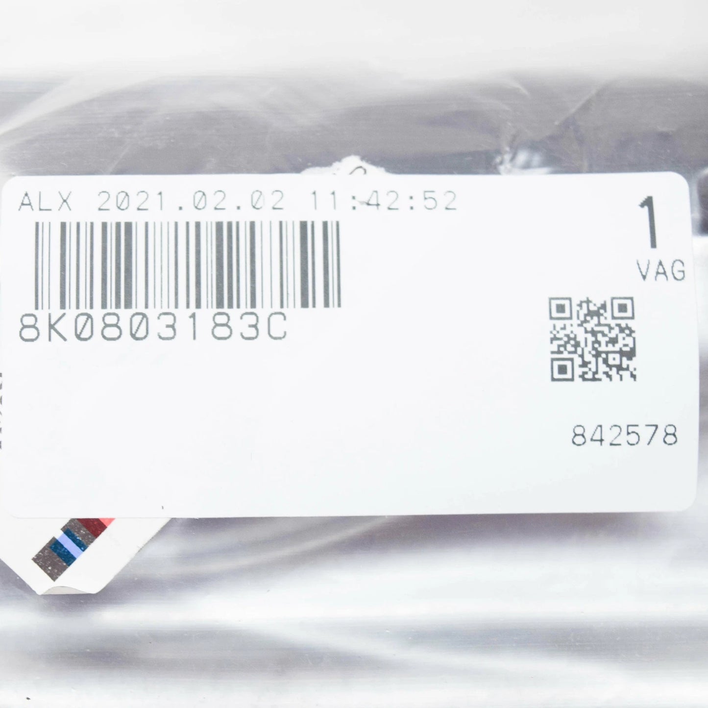 NEW AUDI A4 B8 REAR FLOOR PLATE CONNECTING STRUT 8K0803183C ORIGINAL