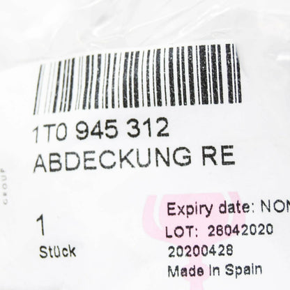 NEW VOLKSWAGEN TOURAN 1T REAR RIGHT TAILLIGHT COVER TRIM 1T0945312 2007