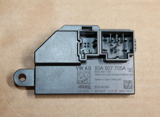 NEW AUDI E-TRON GT STEERING COLUMN CONTROL UNIT 80A907705A ORIGINAL