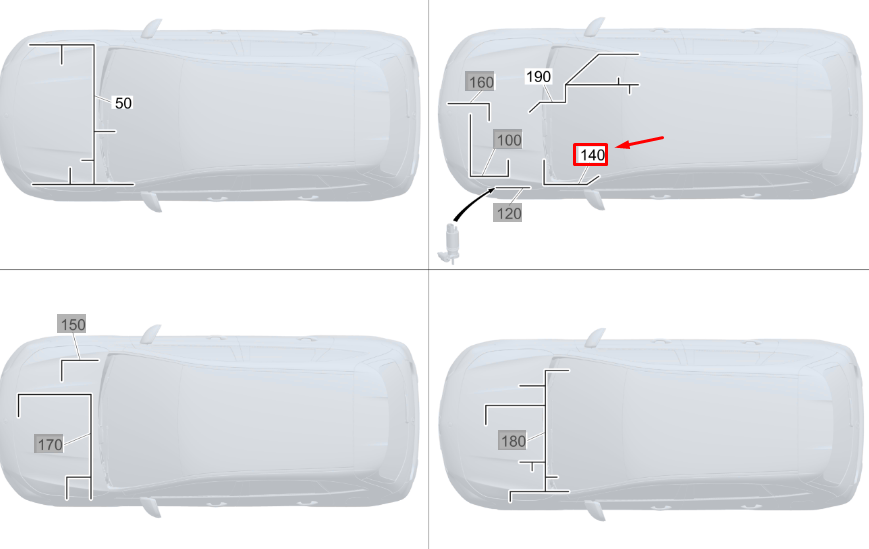 new mercedes-benz gla h247 supply line wiring harness rhd a1775408813 original