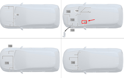 new mercedes-benz gla h247 supply line wiring harness rhd a1775408813 original