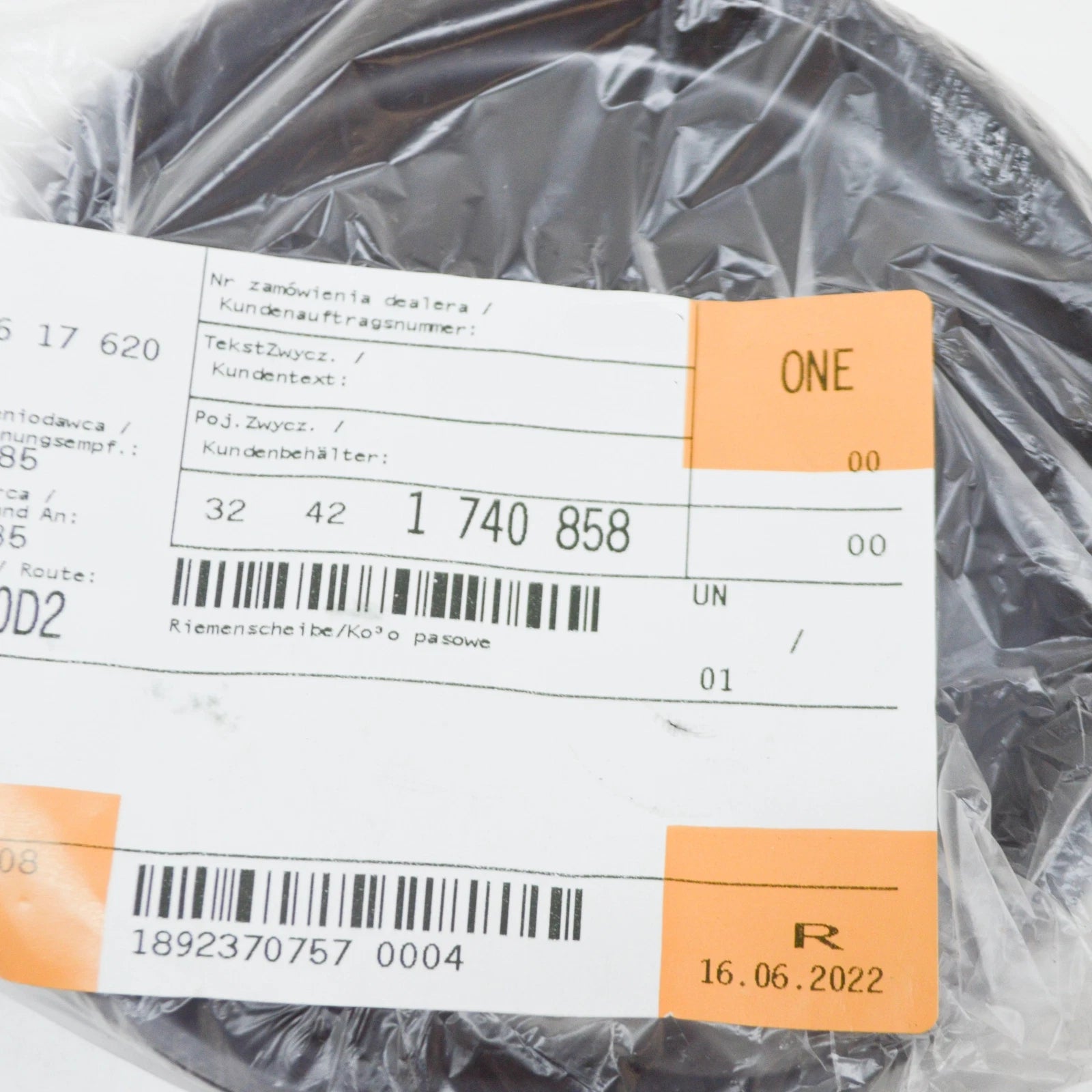 NEW BMW X5 E53 POWER STEERING PUMP PULLEY 32421740858 3.0 PETROL ORIGINAL