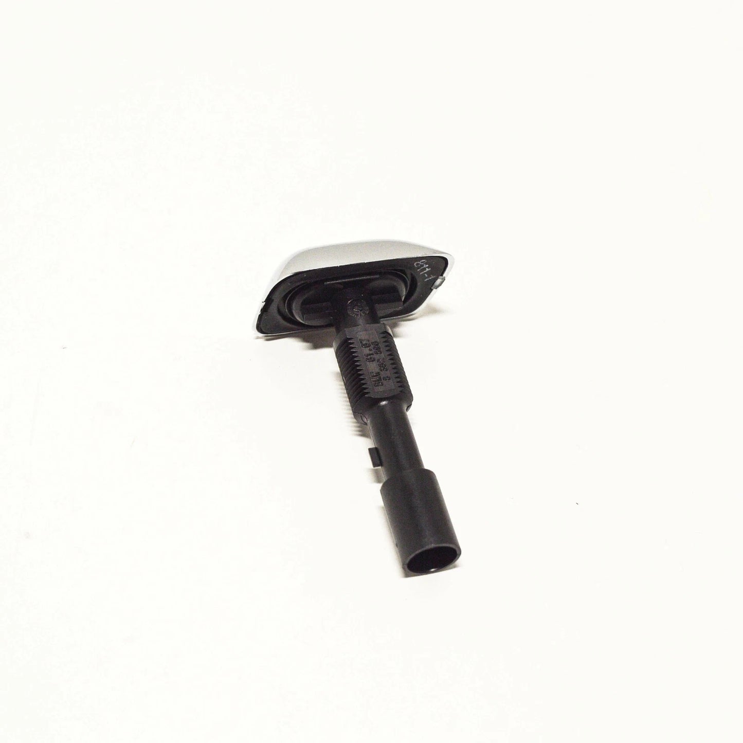 NEW BMW 7 E38 2.8I HEADLIGHT WASHER NOZZLE CHROME RIGHT 61678352896 ORIGINAL