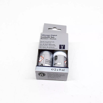 NEW VOLKSWAGEN AUDI TOUCH UP PENCIL PAINT SET SILVER METALLIC LST0M2A7W ORIGINAL