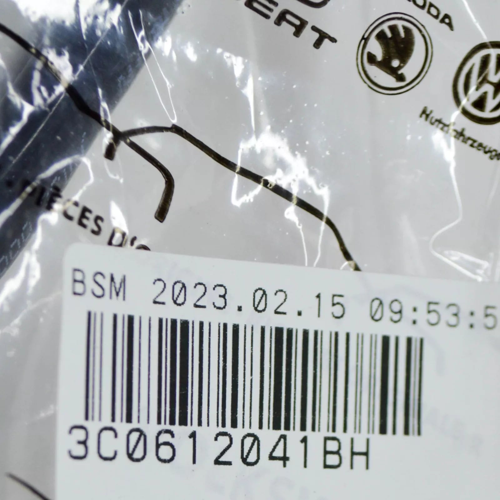 NEW VW PASSAT B7 36 BRAKE VACUUM TUBE 3C0612041BH ORIGINAL