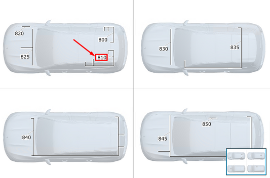 new mercedes-benz gls x167 rear rh load compartment wiring a1675404729 original