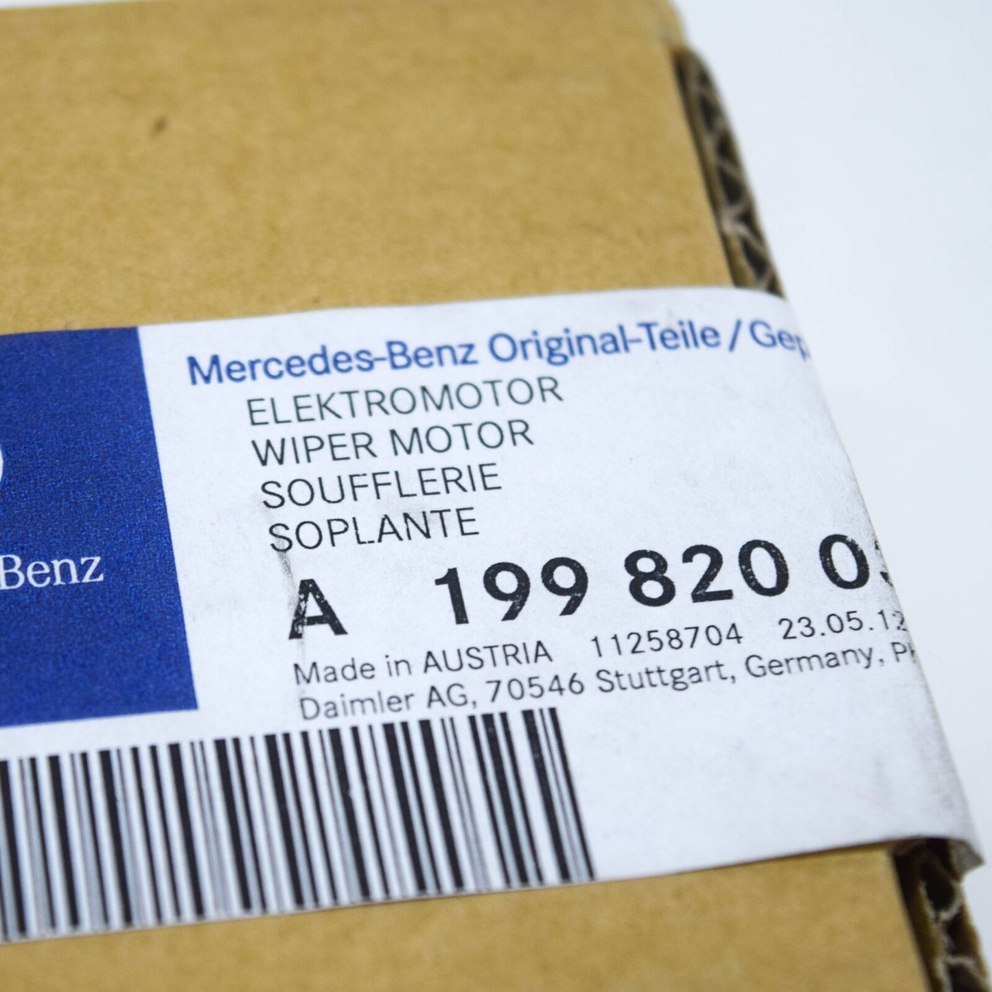 NEW MB SLK R171 FRONT RIGHT DOOR MIRROR ADJUSTMENT MOTOR A1998200342 ORIGINAL