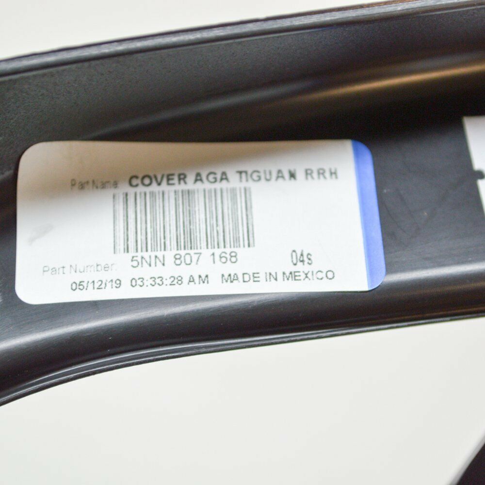 NEW VW TIGUAN AD BW MK2 REAR BUMPER RIGHT COVER HEAT CAP 5NN807168 ORIGINAL