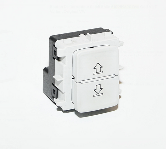 new vw t-roc a1 sunroof blind switch 510959620 dys 510959620dys original