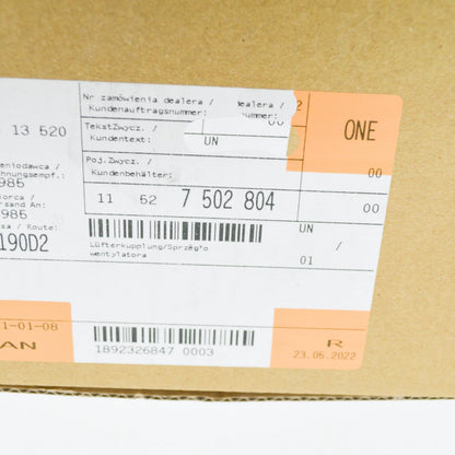 NEW BMW 5 E39 RADIATOR FAN CLUTCH 11527502804 7502804 ORIGINAL