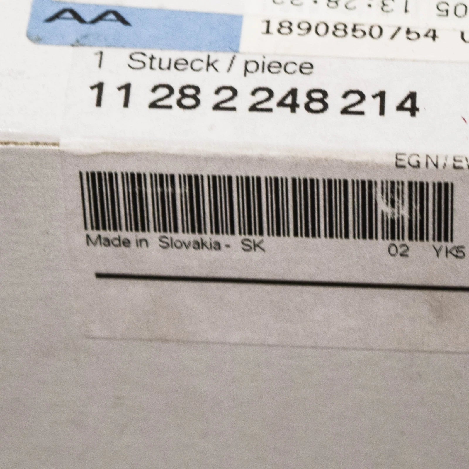 NEW BMW 7 E38 TENSIONER PULLEY WITH LEVER 11282248214 ORIGINAL