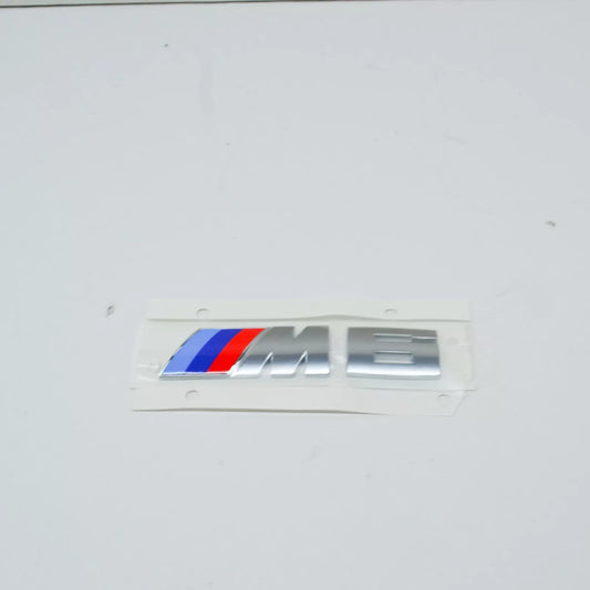 NEW BMW M6 CONVERTIBLE E64 REAR M6 EMBLEM 51147898225 7898225 ORIGINAL