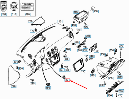 new mercedes-benz a w176 steering lock trim ring a17668300262a17 original
