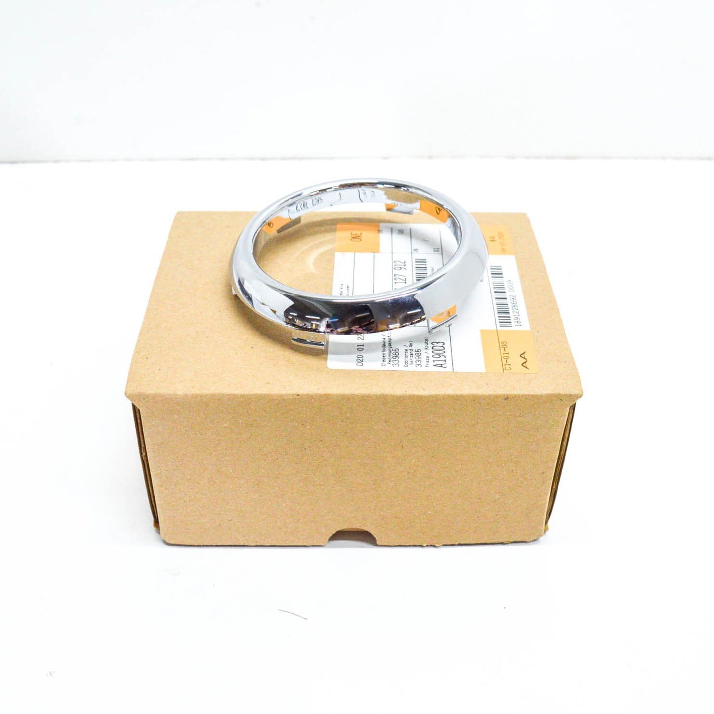 new mini convertible r52 rear cup holder chrome ring 51167127912 7127912
