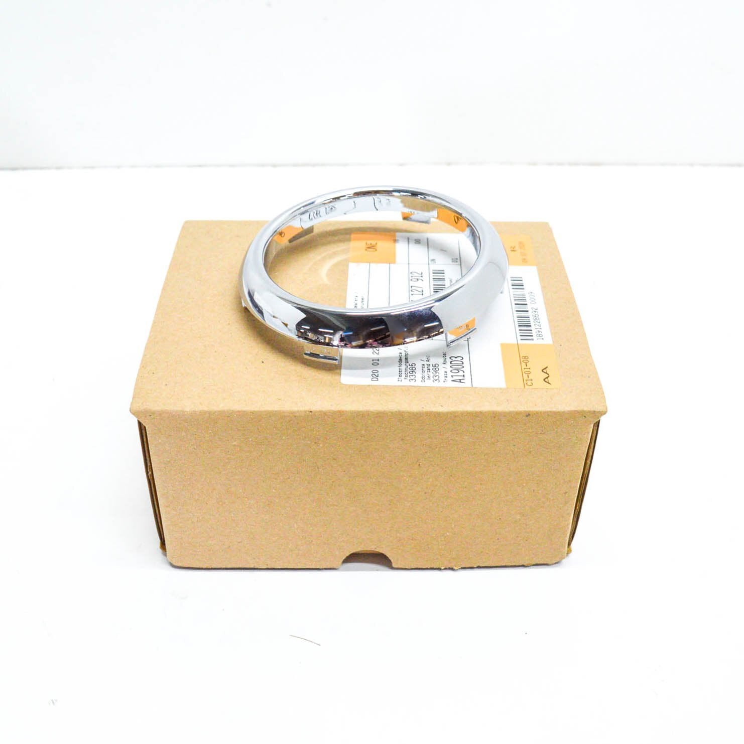 new mini convertible r52 rear cup holder chrome ring 51167127912 7127912