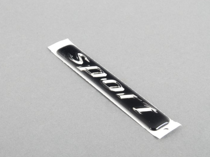 NEW MERCEDES BENZ E W210 FRONT FENDER LOGO SPORT A2028175420 ORIGINAL