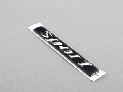 NEW MERCEDES BENZ E W210 FRONT FENDER LOGO SPORT A2028175420 ORIGINAL