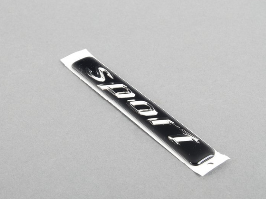 NEW MERCEDES BENZ E W210 FRONT FENDER LOGO SPORT A2028175420 ORIGINAL