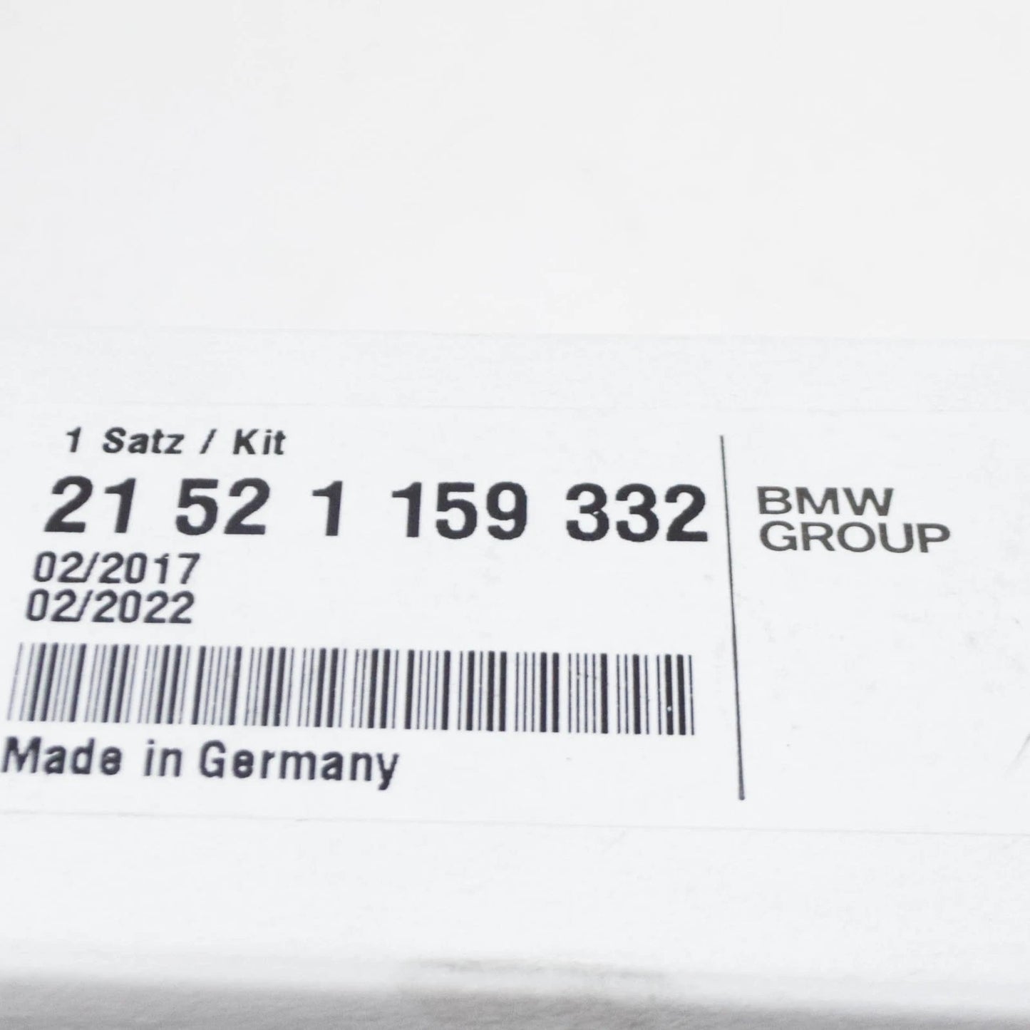 NEW BMW 7 E32 OUTPUT SLAVE CYLINDER CLUTCH REPAIR KIT 21521159332 ORIGINAL