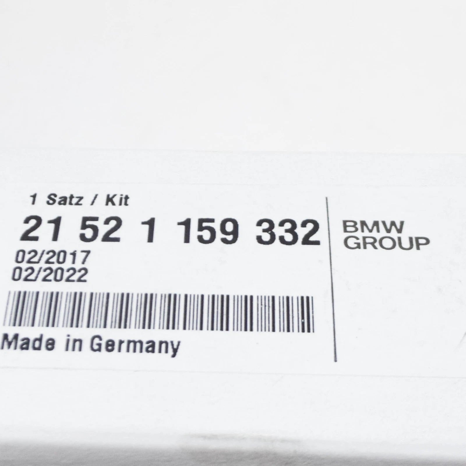 NEW BMW 7 E32 OUTPUT SLAVE CYLINDER CLUTCH REPAIR KIT 21521159332 ORIGINAL