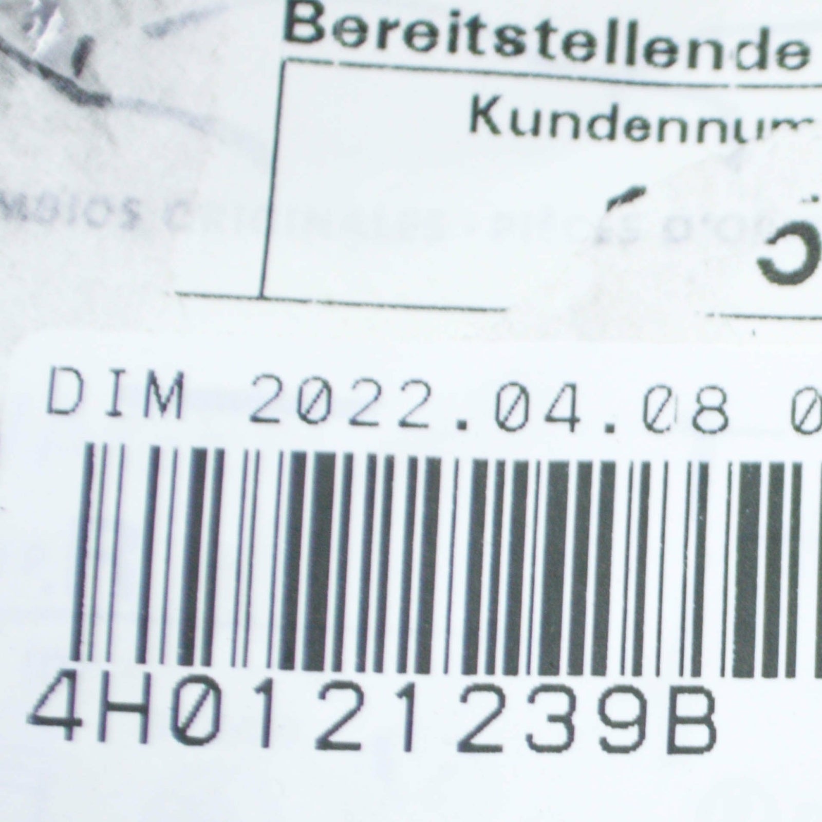 NEW AUDI A8 4H LEFT AUXILIARY RADIATOR HOLDER BRACKET 4H0121239B ORIGINAL