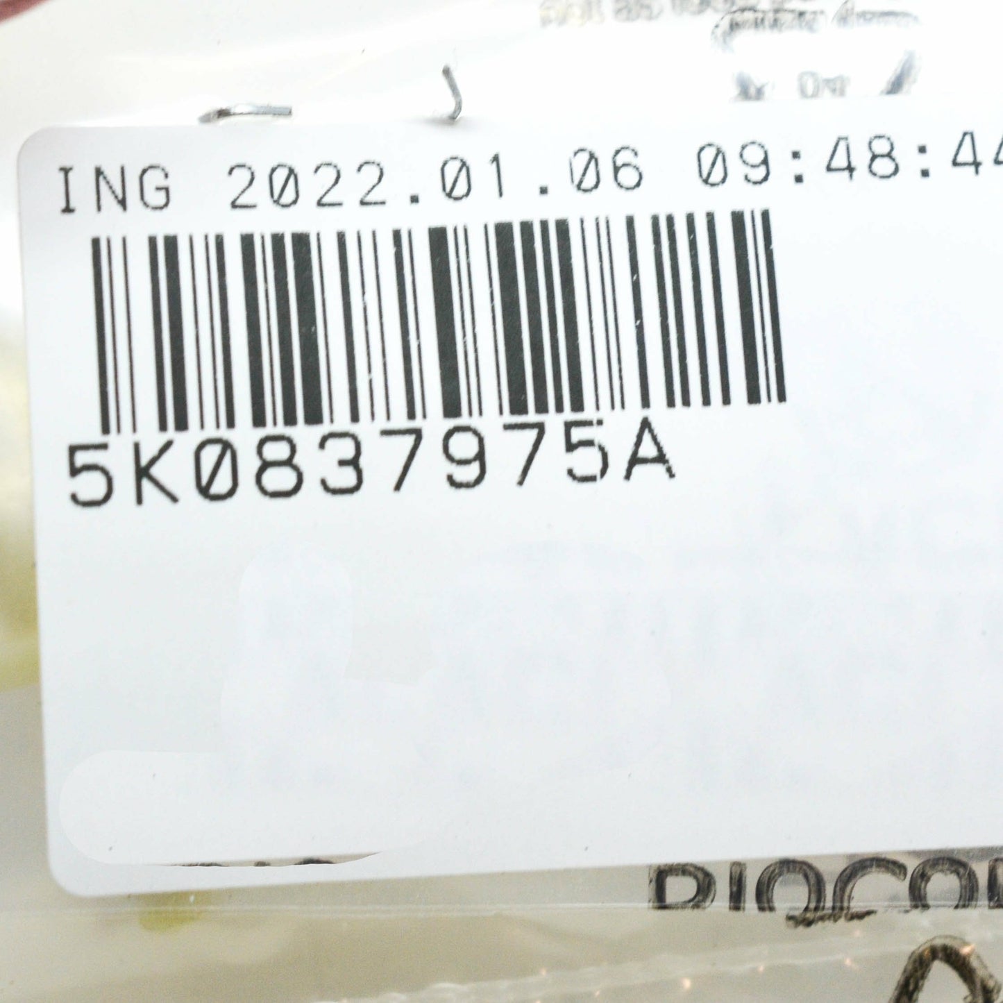 new volkswagen golf mk6 5k regulating mounting clip 5k0837975a original
