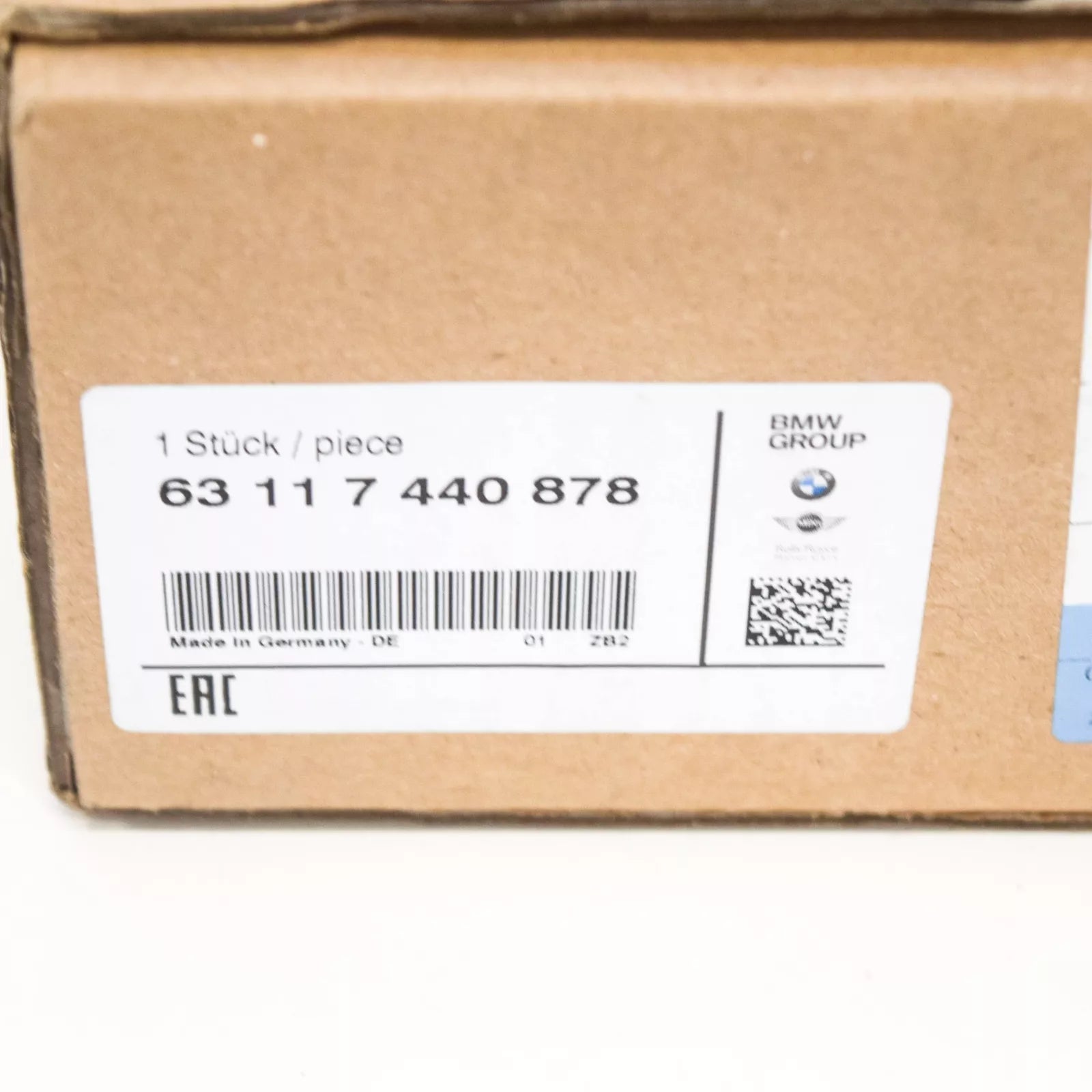 NEW BMW 5 F10 HEADLIGHT DRIVER MODULE LED 63117440878 7440878 ORIGINAL