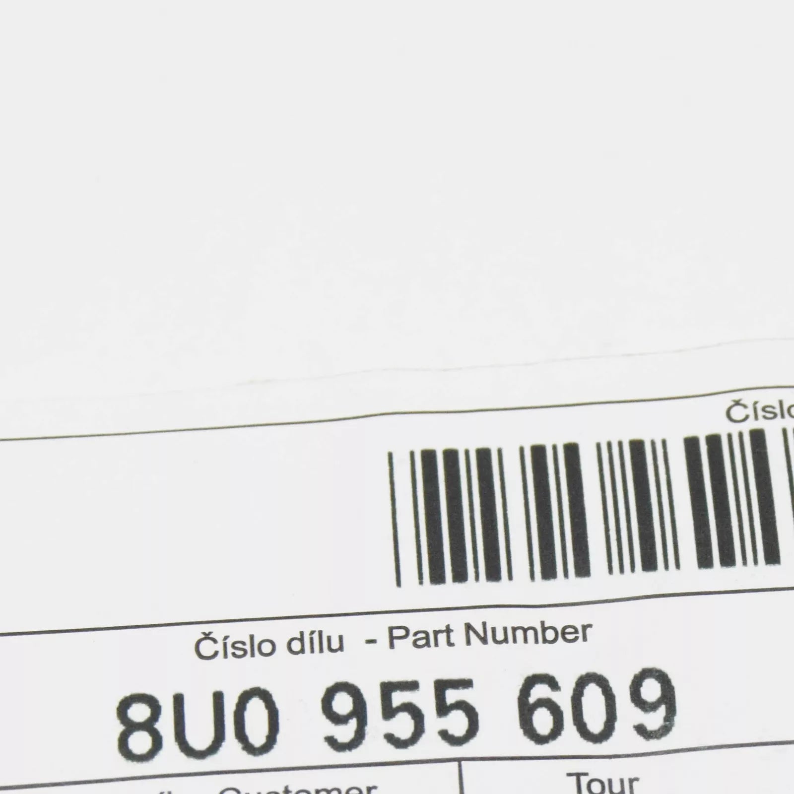 NEW AUDI A7 SPORTBACK 4G8 RAIN SENSOR GEL FOIL 8U0955609 ORIGINAL