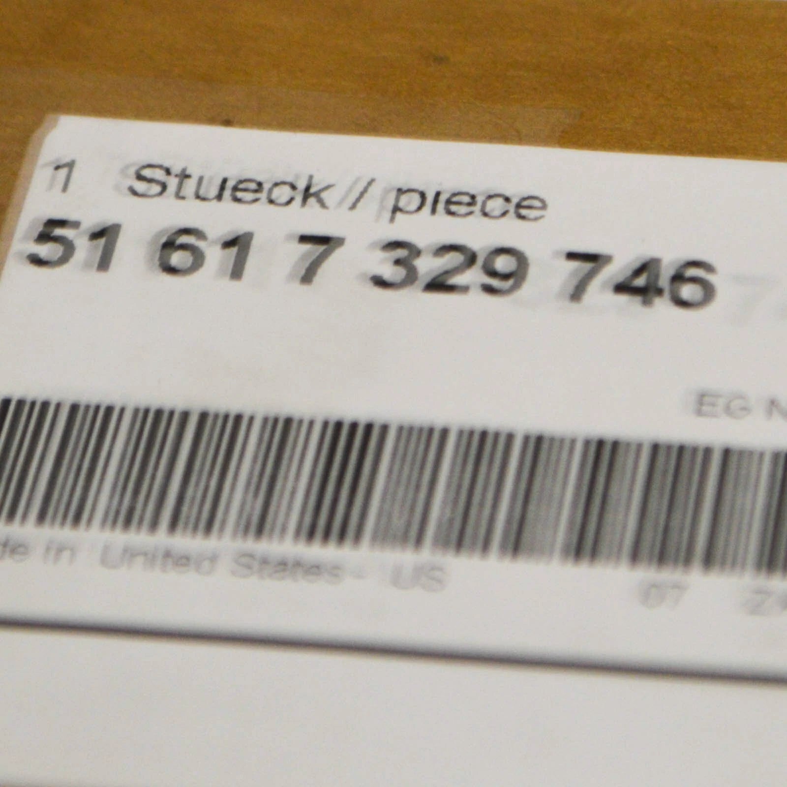 NEW BMW X5 G05 FRONT RIGHT CROSS STRUT BRACE 51617329746 ORIGINAL