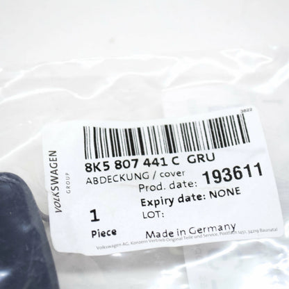 NEW AUDI A4 B8 REAR BUMPER TOW HOOK EYE COVER 8K5807441CGRU ORIGINAL