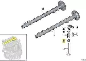 NEW BMW F20 F21 E81 E82 VALVE STEM SEAL RING REPAIR KIT 7807347 11347807347