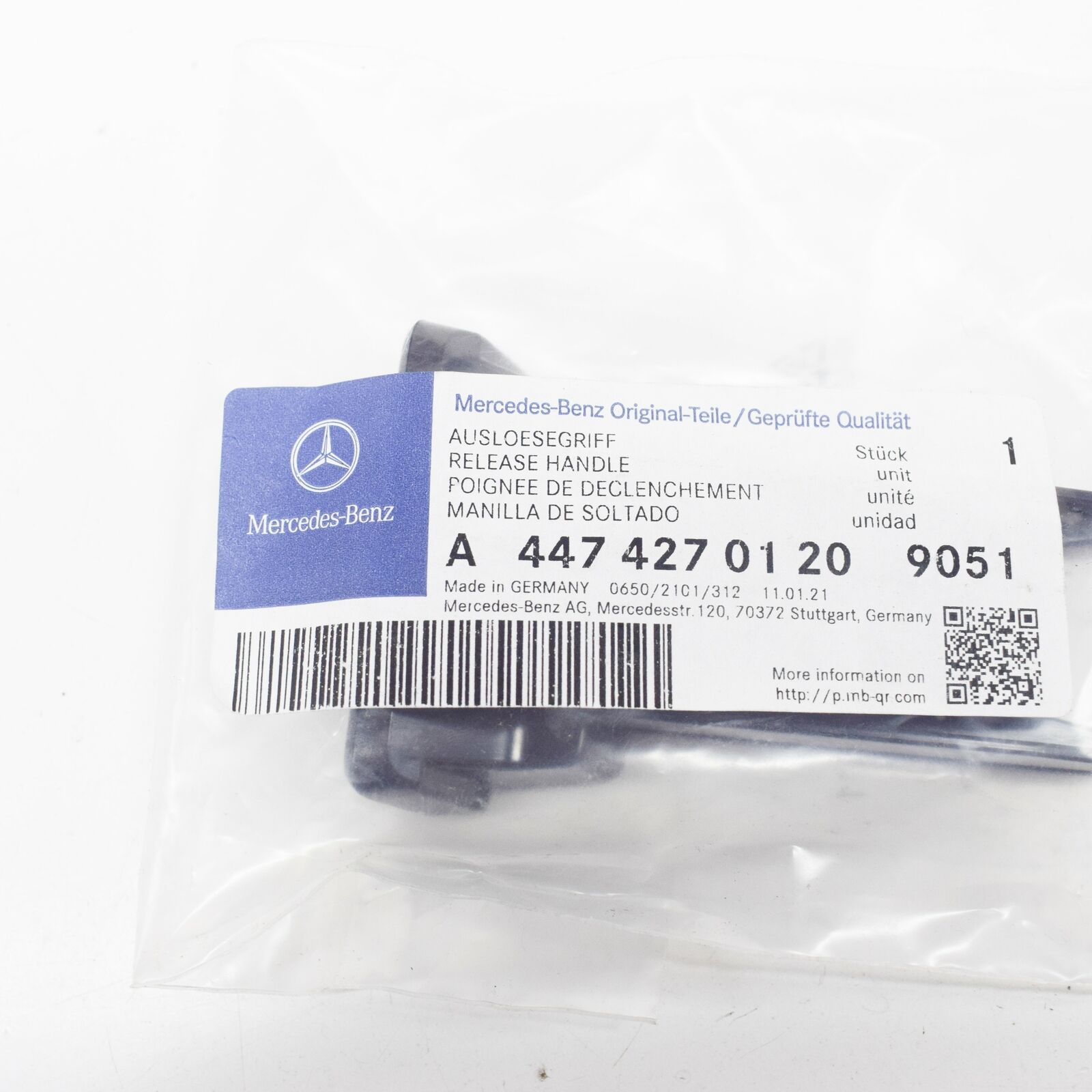 NEW MERCEDES-BENZ VITO W447 PARKING BRAKE RELEASE HANDLE A44742701209051