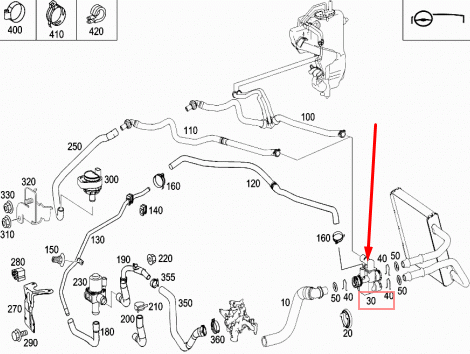 NEW MB E-CLASS W211 HEATER CONTROL VALVE SOLENOID A2118320684 ORIGINAL