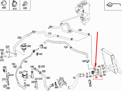 NEW MB E-CLASS W211 HEATER CONTROL VALVE SOLENOID A2118320684 ORIGINAL