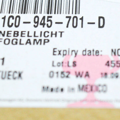 NEW VW BEETLE CONVERTIBLE 1C1 1Y7 9C1 REAR FOG LIGHT LEFT 1C0945701D