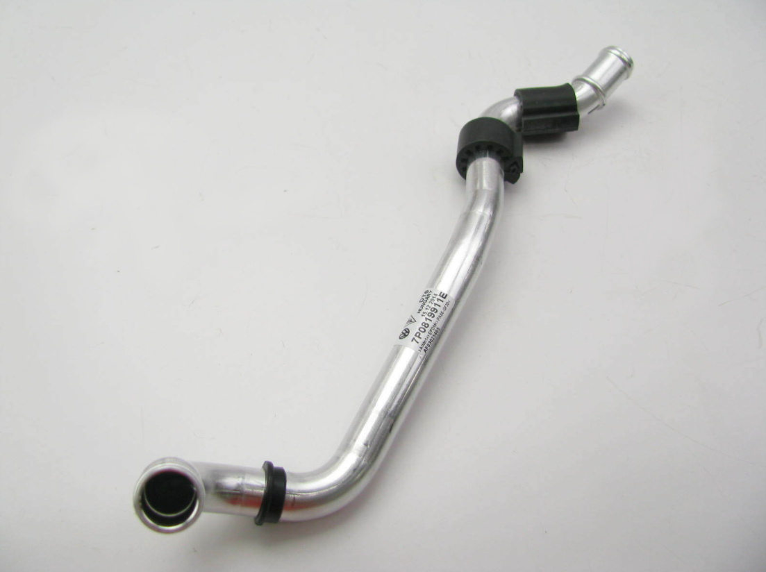 new vw touareg 7p radiator coolant line 7p0819911e original