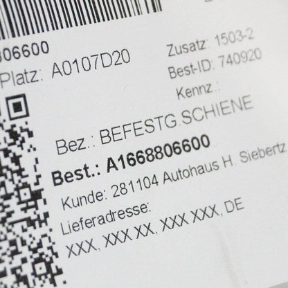 new mercedes-benz gls x166 rear left bumper bracket a1668806600 2017 original