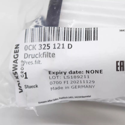 NEW AUDI A4 B9 GEARBOX PRESSURE FILTER 0CK325121D